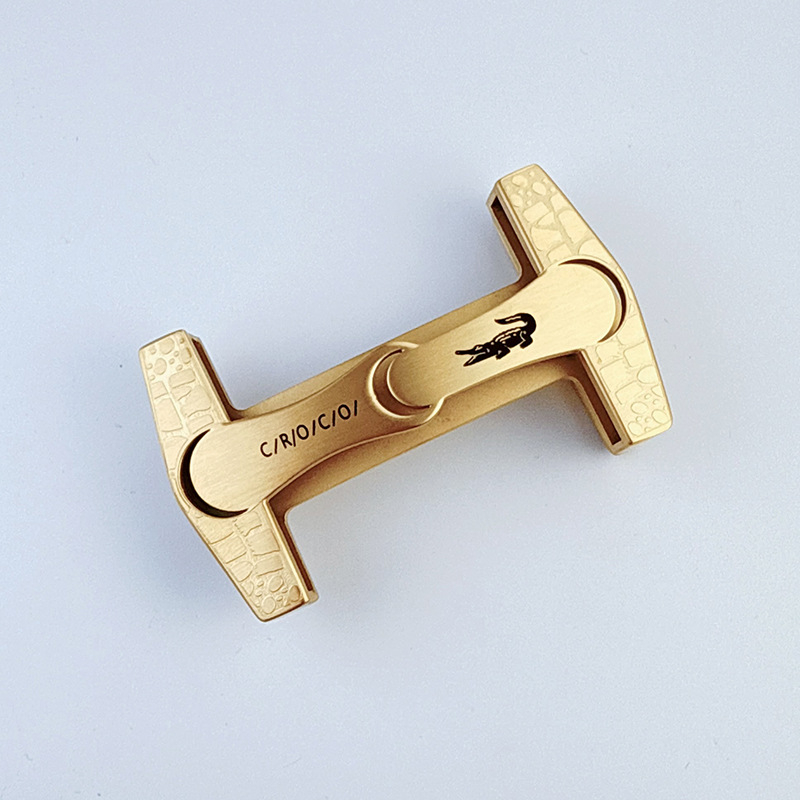 Roostevabast terasest vöökatara, ruudukujuline plaadi kujundus, siledus lukk, loomamuster, kohandamine saadaval