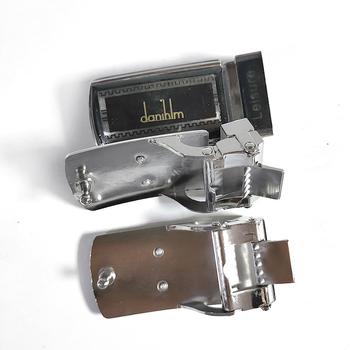 Ανδρική αγκράφα ζώνης από κράμα – τετράγωνο σχήμα, λεία αγκράφα με κούμπωμα πλάκας, επιχειρηματικό στυλ