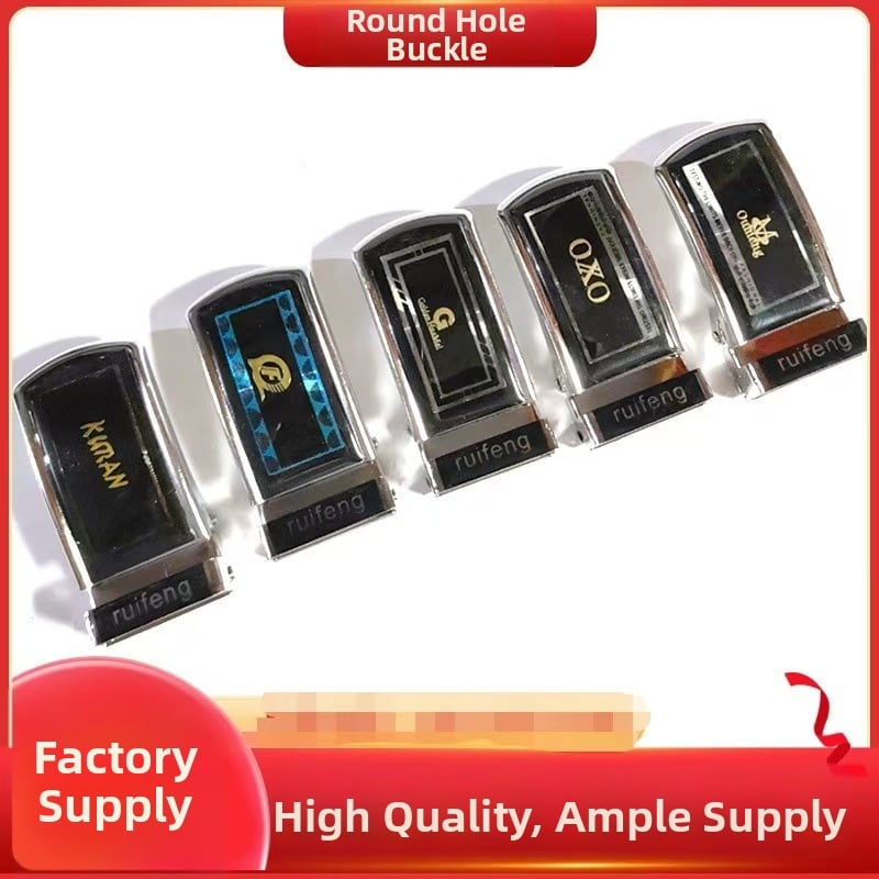 Ανδρική αγκράφα ζώνης από κράμα – τετράγωνο σχήμα, λεία αγκράφα με κούμπωμα πλάκας, επιχειρηματικό στυλ