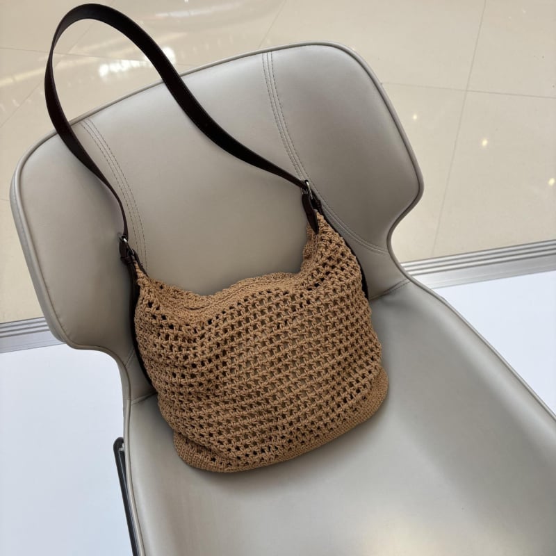 Kasdieninė medvilninė austinė tote krepšys su užtrauktuku kišene