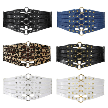 Lai talje vöö kunstnahast, unisex, mitmekordsete vööklippidega, sobib kleitidele ja kostüümidele, kõikidel hooaegadel, 2025 sügisel välja antud, kohandatav