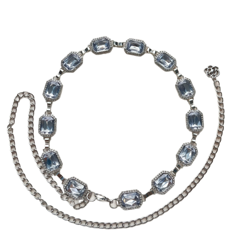 Ženski lanac za struk, metal, duljina 100 cm, širina 3 cm, etnički stil