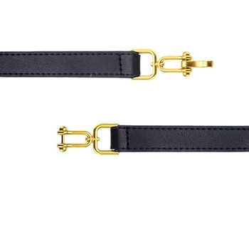 Ženski uski kožni kaiš za struk s dvostrukim slojem kože, kopča od legure, kopčanje kukom, širina < 2 cm