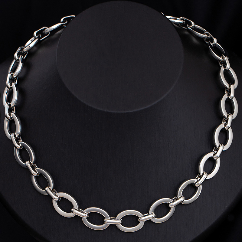 Metāla vidukļa ķēde, hip-hop stils, ar vienu cilpu jostai, platums <2 cm, universāls (Metal; Hip Hop; Single Loop; Width <2 cm; Unisex)