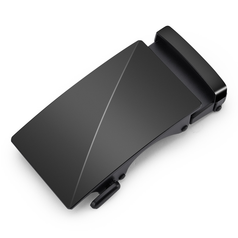 Cataramă automată pentru curea, bărbați — aliaj, formă dreptunghiulară, stil business