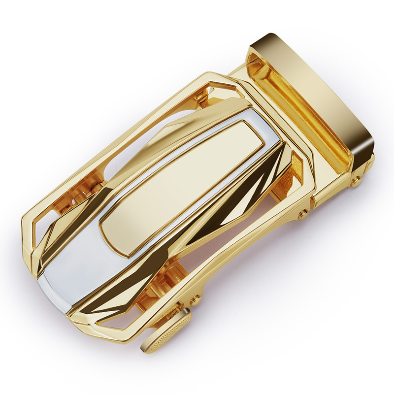 Cataramă automată pentru curea, bărbați — aliaj, formă dreptunghiulară, stil business