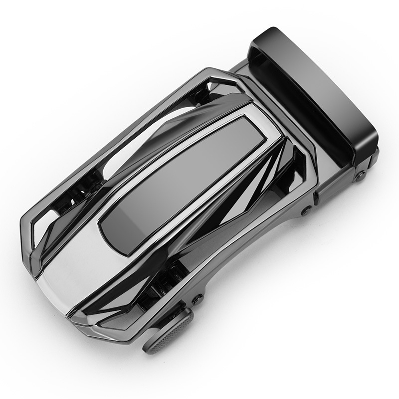 Cataramă automată pentru curea, bărbați — aliaj, formă dreptunghiulară, stil business