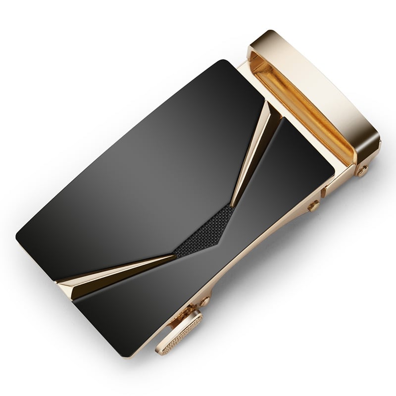 Cataramă automată pentru curea, bărbați — aliaj, formă dreptunghiulară, stil business