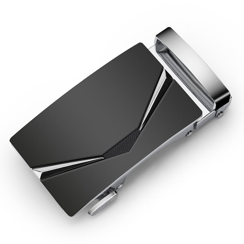 Cataramă automată pentru curea, bărbați — aliaj, formă dreptunghiulară, stil business