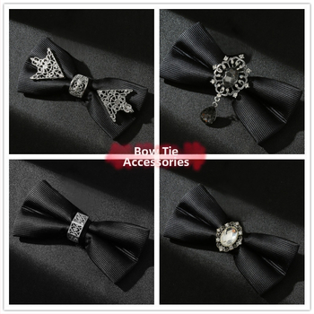 Αξεσουάρ γραβάτας: κράμα μετάλλου, μονόχρωμο μοτίβο, σχέδιο U-σχήματος, χειροποίητη βαφή, ανδρικό στυλ