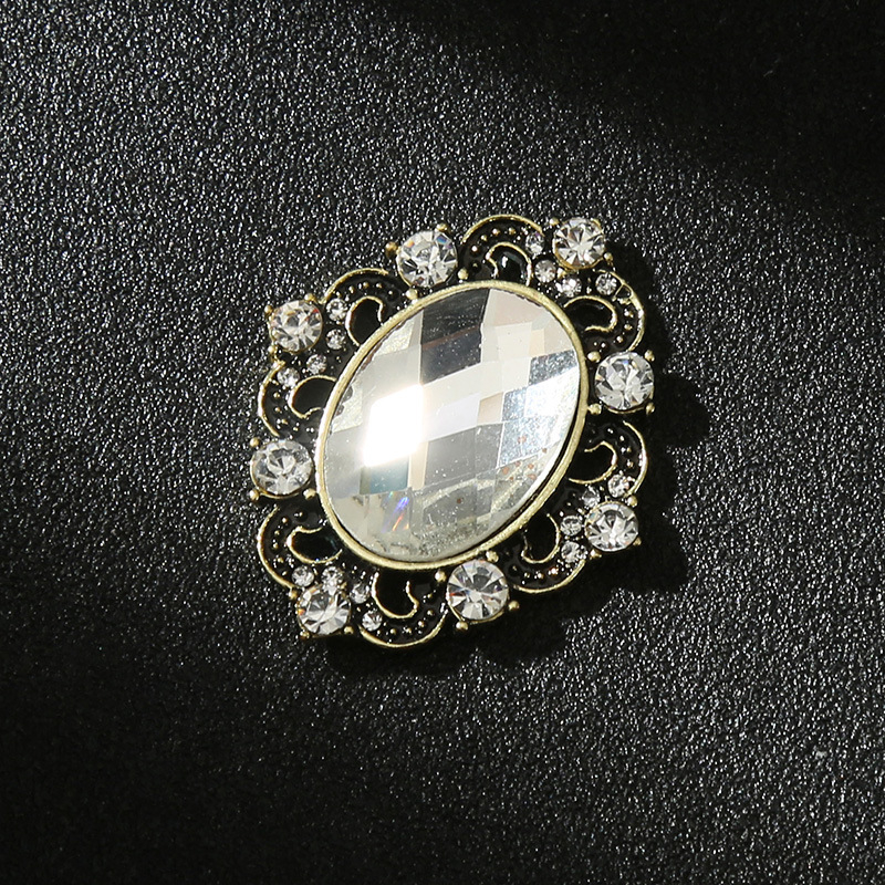 Αξεσουάρ γραβάτας: κράμα μετάλλου, μονόχρωμο μοτίβο, σχέδιο U-σχήματος, χειροποίητη βαφή, ανδρικό στυλ