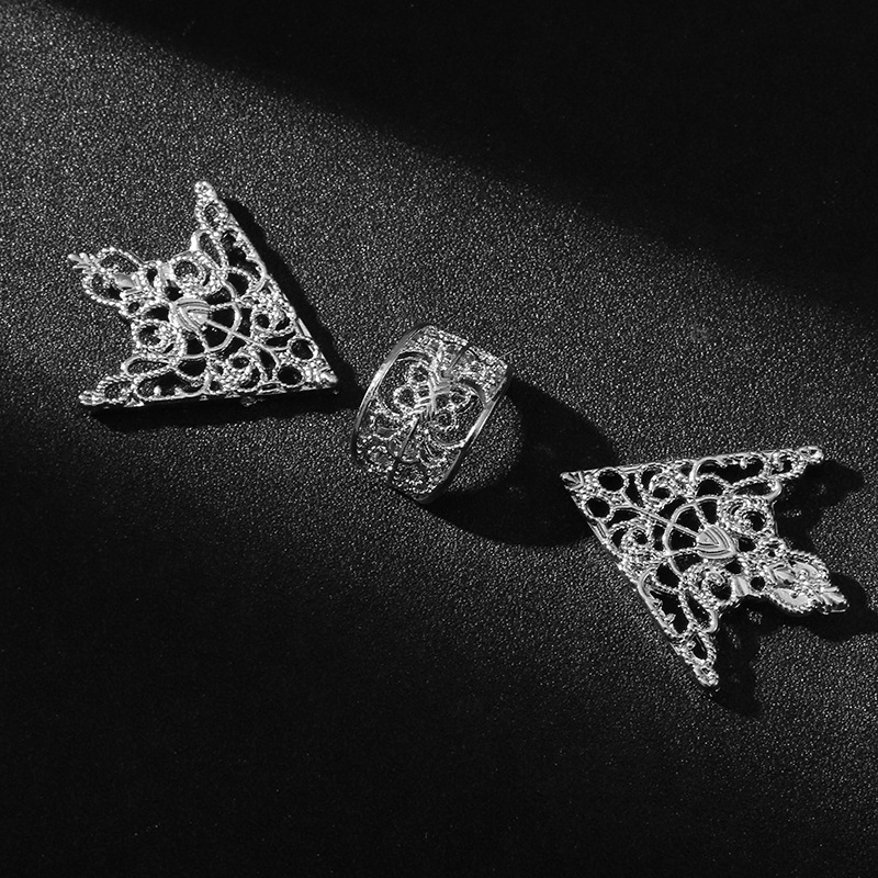 Αξεσουάρ γραβάτας: κράμα μετάλλου, μονόχρωμο μοτίβο, σχέδιο U-σχήματος, χειροποίητη βαφή, ανδρικό στυλ