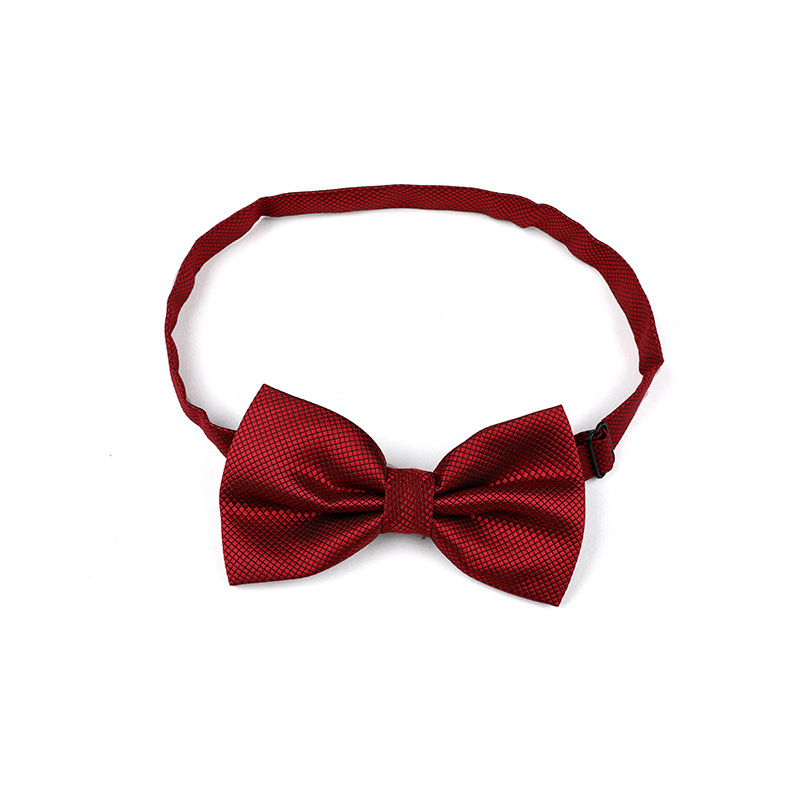 Παπιγιόν για κοστούμι, επιχειρηματικό στυλ, χωρίς αγκράφα, ανδρικού τύπου βέλος, μονοχρωμία