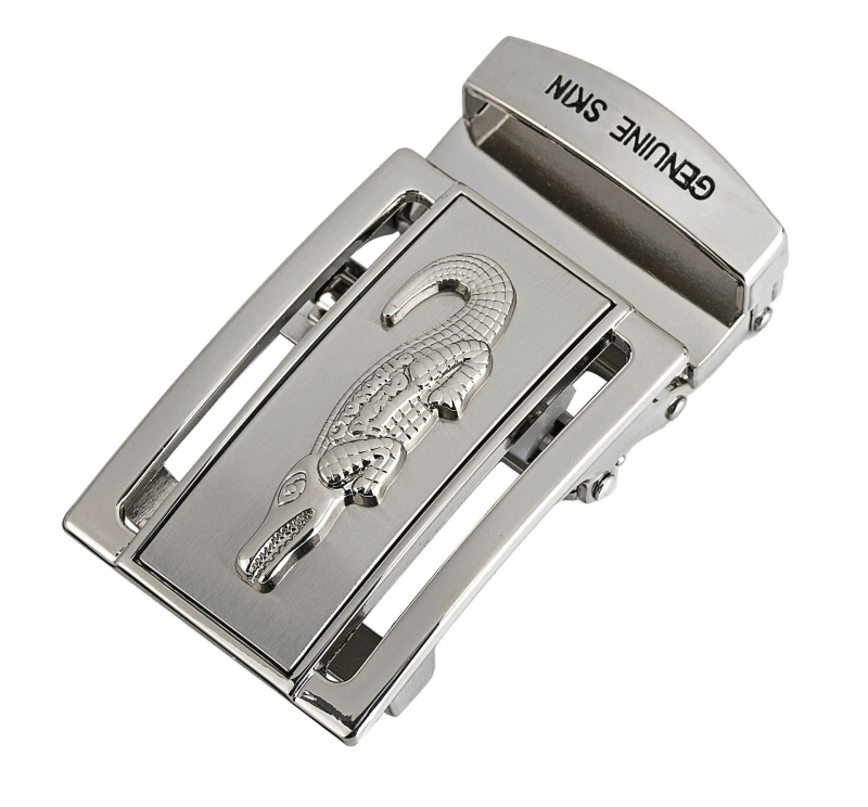 Vīriešu bez zobiem automātiskā jostas sprādze, sakausējums, pielāgojama, visu sezonu lietošanai