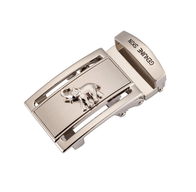 Vīriešu bez zobiem automātiskā jostas sprādze, sakausējums, pielāgojama, visu sezonu lietošanai