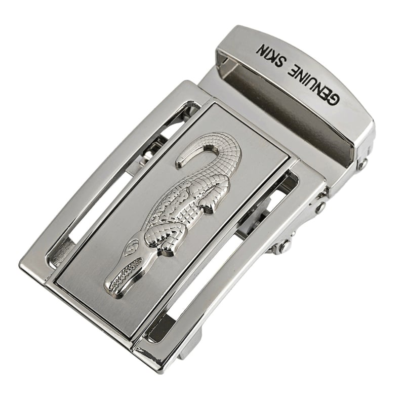 Vīriešu bez zobiem automātiskā jostas sprādze, sakausējums, pielāgojama, visu sezonu lietošanai