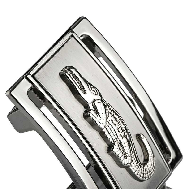 Vīriešu bez zobiem automātiskā jostas sprādze, sakausējums, pielāgojama, visu sezonu lietošanai