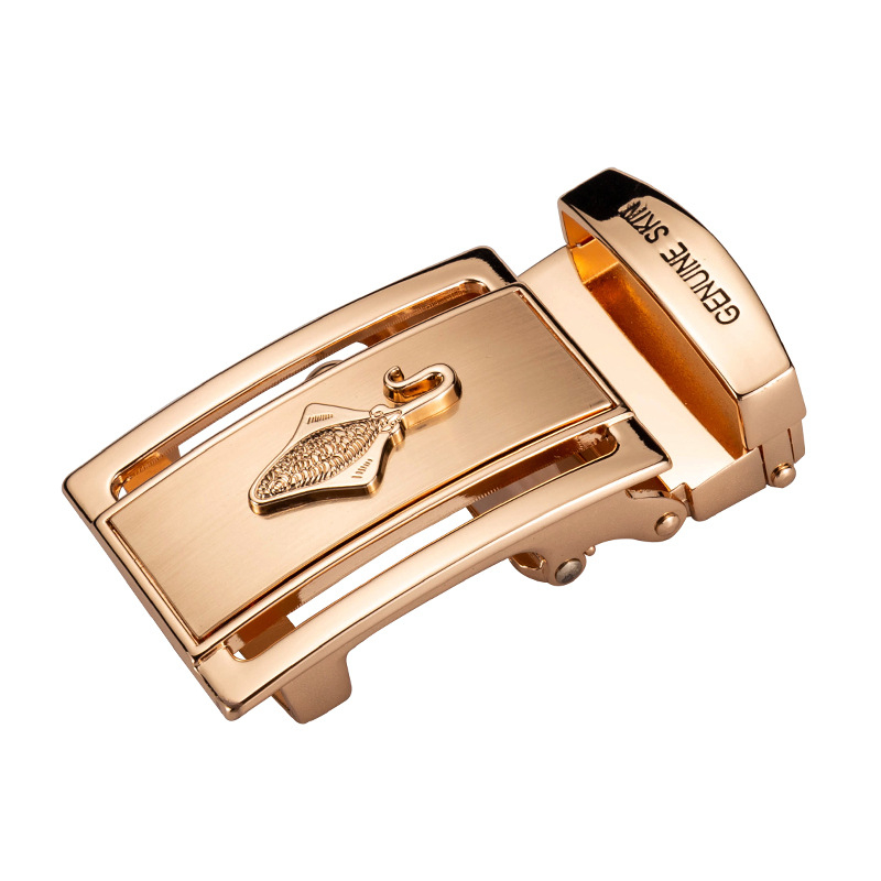 Vīriešu bez zobiem automātiskā jostas sprādze, sakausējums, pielāgojama, visu sezonu lietošanai