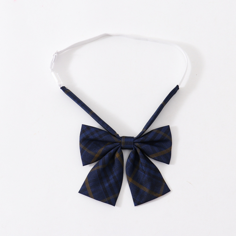 Πουκάμισο με φιόγκο σε καρό σχέδιο και άνθος στην κολάρα — unisex, πλαστικό, καταγωγή Γκουανγκντόνγκ