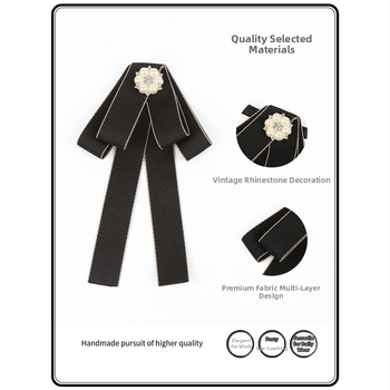 Γυναικείο πουκάμισο JK με γιακά-φιόγκο και διακοσμητικό λουλούδι στον γιακά, Υλικό: Agate, Επένδυση: Πολυεστέρας