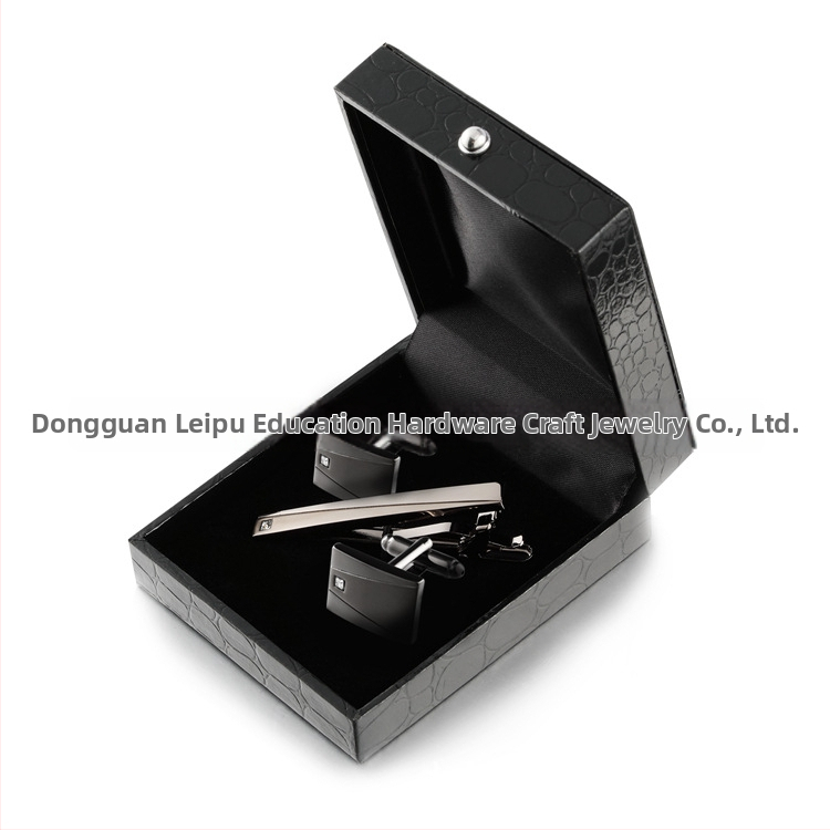 Meeste mansettklipid, vask, kristall, geomeetriline kujundus, bränd Lepton/Starton