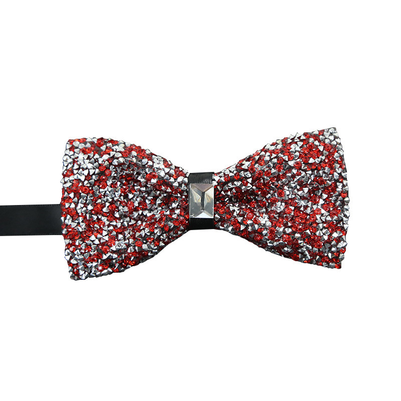 Ανδρικό παπιγιόν γάμου, γεωμετρικό μοτίβο, πολυεστέρας, τζακάρντ ύφανση, επίπεδη κεφαλή, κορεάτικο στυλ