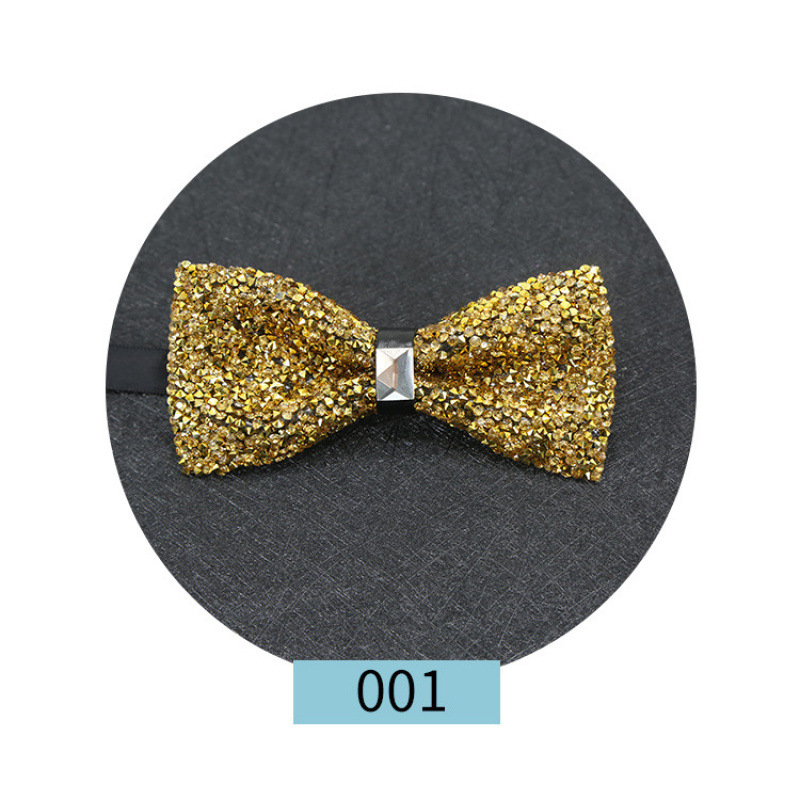 Ανδρικό παπιγιόν γάμου, γεωμετρικό μοτίβο, πολυεστέρας, τζακάρντ ύφανση, επίπεδη κεφαλή, κορεάτικο στυλ