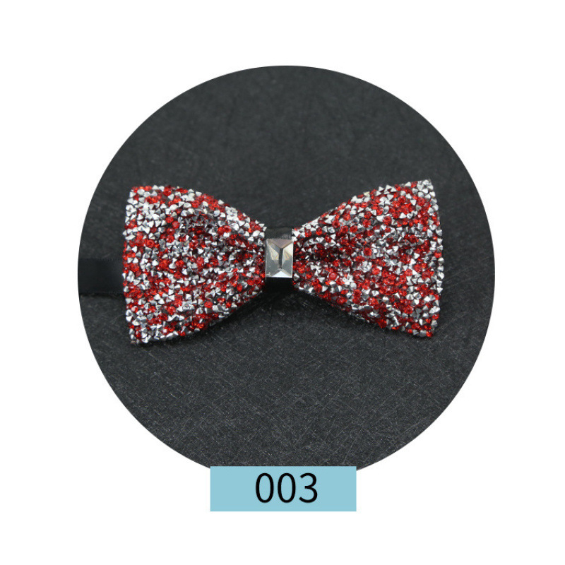 Ανδρικό παπιγιόν γάμου, γεωμετρικό μοτίβο, πολυεστέρας, τζακάρντ ύφανση, επίπεδη κεφαλή, κορεάτικο στυλ