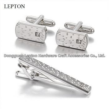 Σετ μανσέτων από χαλκό, ανδρικού γεωμετρικού σχεδιασμού, ενθέτοι κρύσταλλοι