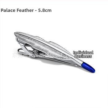 Nyakkendőkapocs - réz, 24K elektroplattált, nyíl-stílusú geometriai, férfi kiegészítő