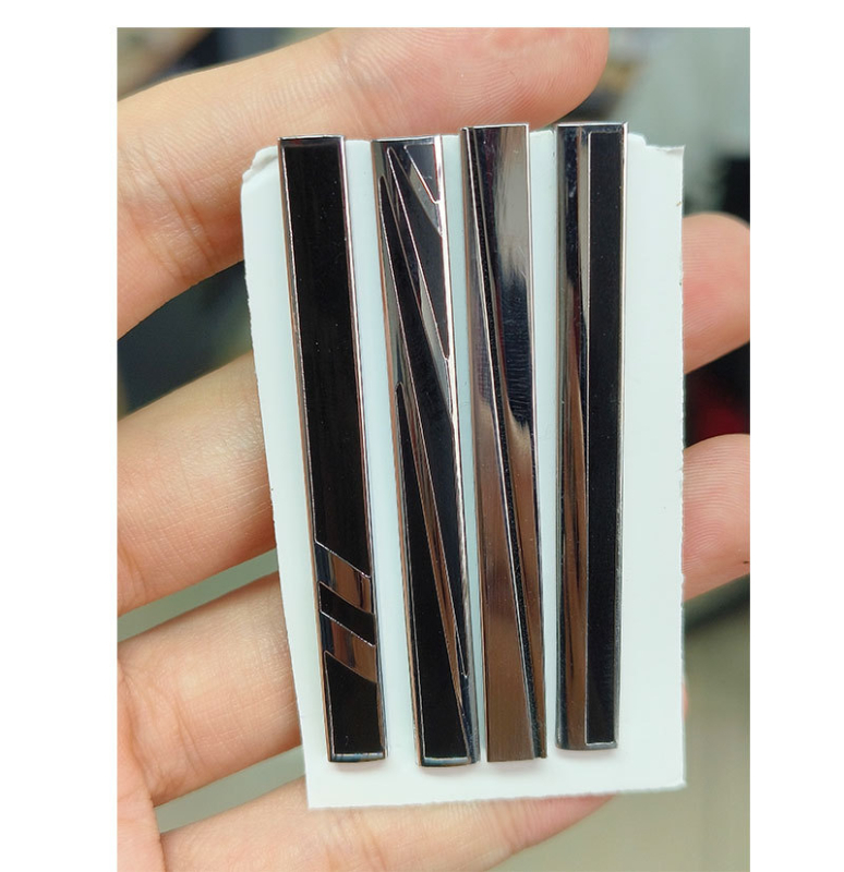 Σετ κλιπ γραβάτας για άνδρες, από χαλκό, με σχέδιο ριγών, επίπεδη κεφαλή, γεωμετρικό στυλ, ηλεκτροπλατιωμένο φινίρισμα.