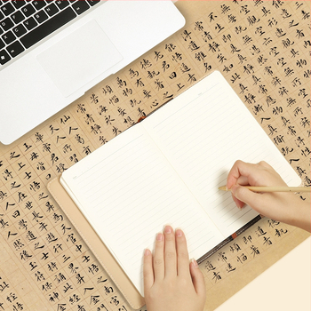 Гумирана подложка за бюро, двустранна, нехлъзгаща, OEM персонализиране, мотиви поезия и живопис