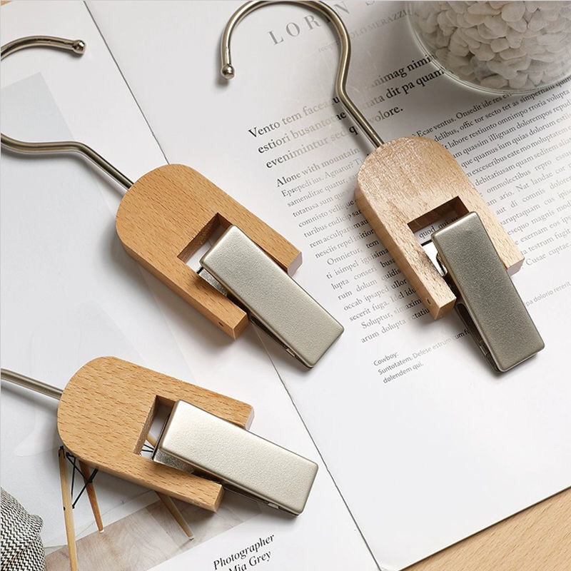 Ξύλινο κλιπ στέγνωσης – πολυλειτουργικό κλιπ για παπλώματα, παντελόνια, κάλτσες, φουλάρι και γραβάτα | μοντέρνος μινιμαλιστικός σχεδιασμός
