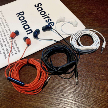 In-ear monitorinės ausinės su mikrofonu, triukšmo mažinimas, universalus garso šaltinis, retro stilius (In-ear, Mikrofonas, Triukšmo mažinimas, Universalus garso šaltinis)