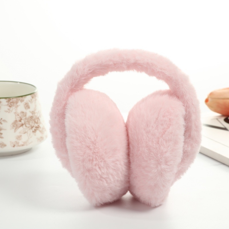 Χειμερινά earmuffs από γούνα, ανθεκτικά στον άνεμο, πτυσσόμενα, παχιά, unisex για ενήλικες