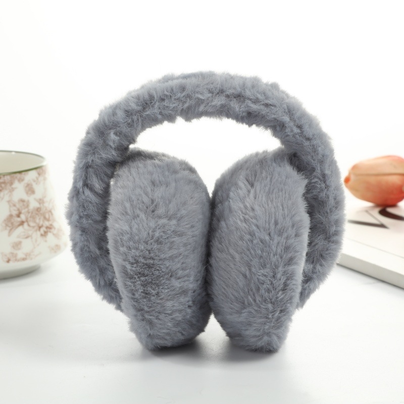 Χειμερινά earmuffs από γούνα, ανθεκτικά στον άνεμο, πτυσσόμενα, παχιά, unisex για ενήλικες