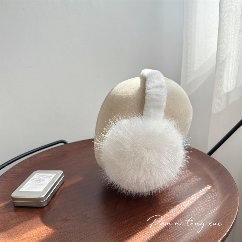 Παιδικά plush earmuffs - Unisex, αναδιπλούμενο μοντέλο, Χειμώνας, Διατηρούν τη ζεστασιά
