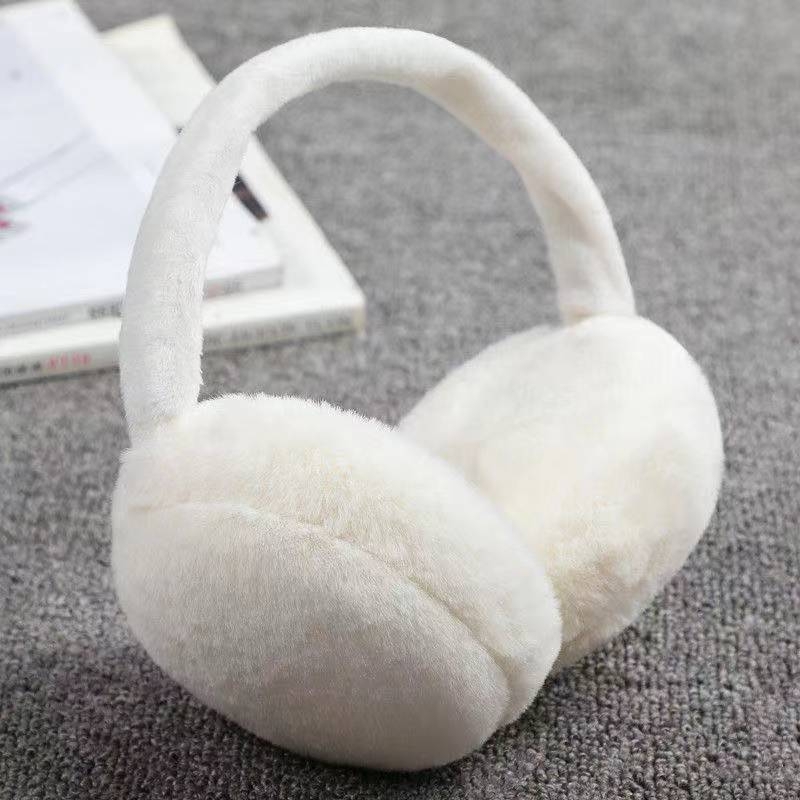 Κουκούλες αυτιών με βελούδινη επένδυση για ζεστασιά το χειμώνα, πτυσσόμενες, ελαστική εφαρμογή, εξωτερική χρήση