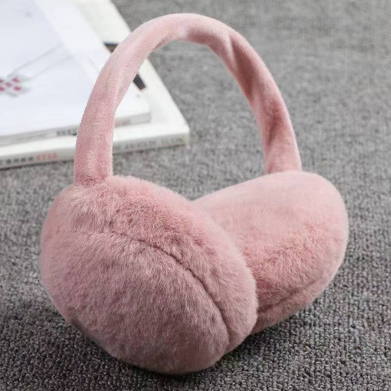 Κουκούλες αυτιών με βελούδινη επένδυση για ζεστασιά το χειμώνα, πτυσσόμενες, ελαστική εφαρμογή, εξωτερική χρήση