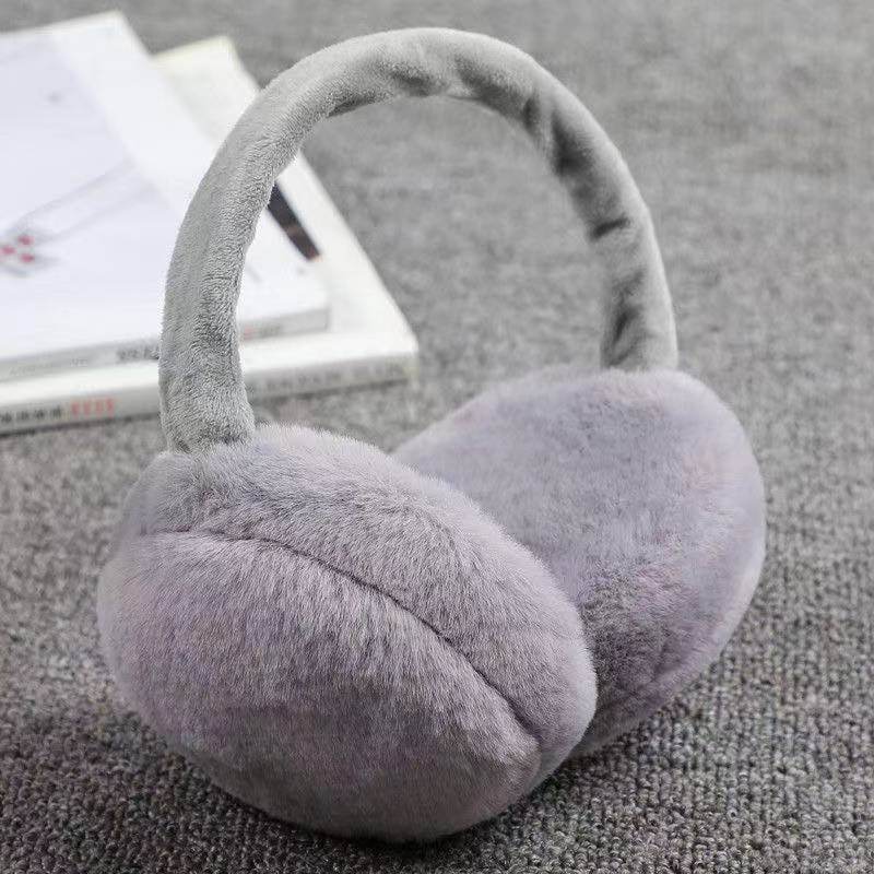 Κουκούλες αυτιών με βελούδινη επένδυση για ζεστασιά το χειμώνα, πτυσσόμενες, ελαστική εφαρμογή, εξωτερική χρήση