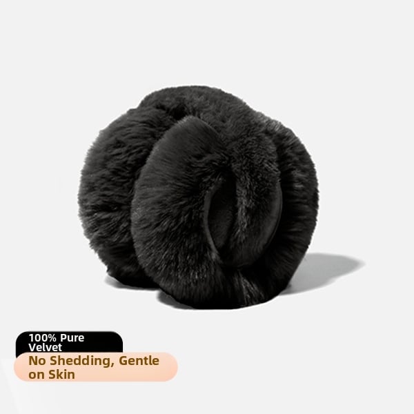 Unisex κουκούλες για τα αυτιά από γούνα κουνελιού - πτυσσόμενες, ζεστές για ενήλικες, εξωτερική χρήση τον χειμώνα