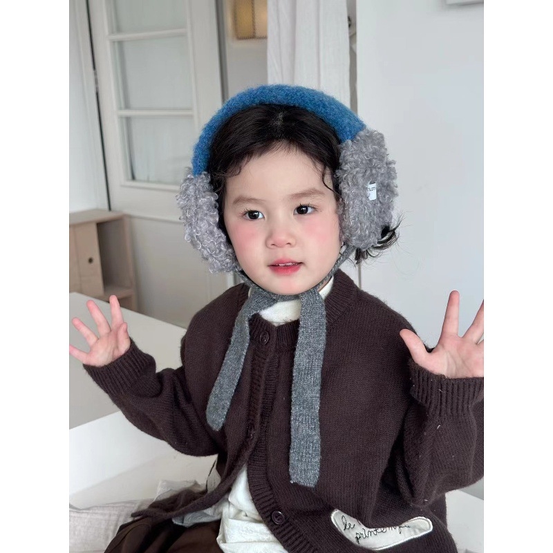 Ακουστικά προστασίας αυτιών από μαλλί προβάτου, μονοχρωματικό σχέδιο, άνοιξη, εξουσιοδοτημένη ιδιωτική μάρκα