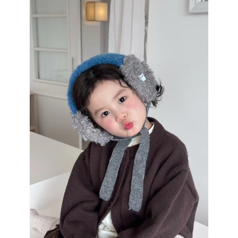 Ακουστικά προστασίας αυτιών από μαλλί προβάτου, μονοχρωματικό σχέδιο, άνοιξη, εξουσιοδοτημένη ιδιωτική μάρκα