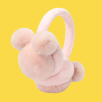 Κουκούλες αυτιών από βελούδινο ύφασμα για ενήλικες γυναίκες, ζεστασιά το χειμώνα, μινιμαλιστικό στυλ