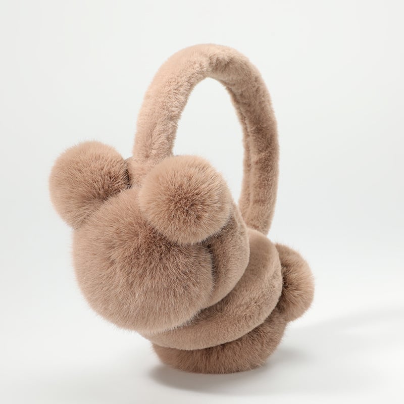 Κουκούλες αυτιών από βελούδινο ύφασμα για ενήλικες γυναίκες, ζεστασιά το χειμώνα, μινιμαλιστικό στυλ