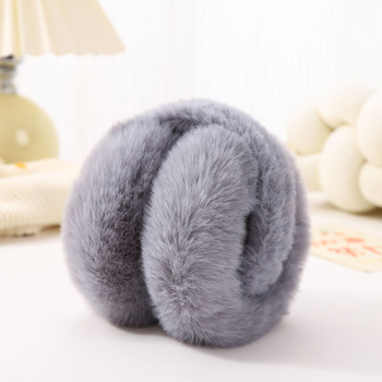 Earmuffs από plush, unisex, για χειμώνα, αναδιπλούμενα, διατηρούν τη θερμότητα