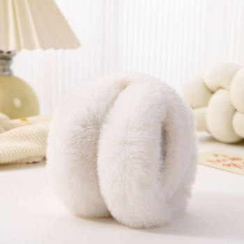 Earmuffs από plush, unisex, για χειμώνα, αναδιπλούμενα, διατηρούν τη θερμότητα