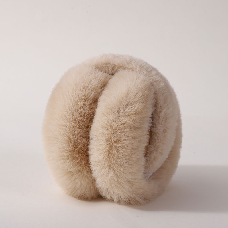 Earmuffs από plush, unisex, για χειμώνα, αναδιπλούμενα, διατηρούν τη θερμότητα