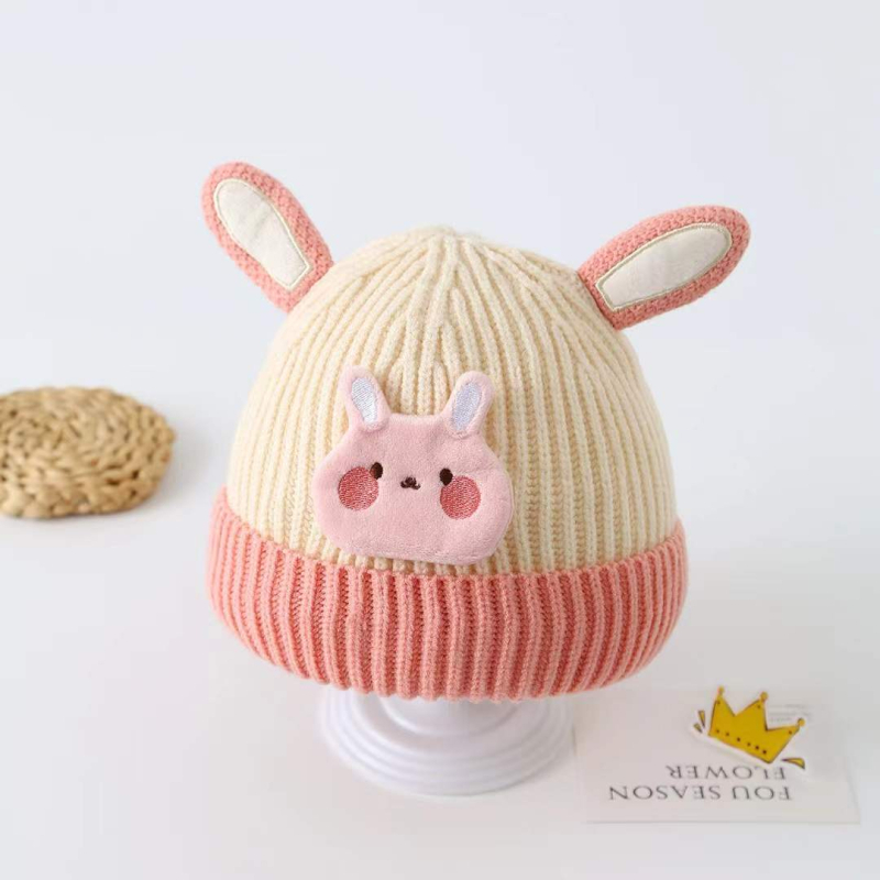 Kootud beebi talvemüts, kupolkujuline kuju, tuulekindel, sobib 0-6 kuu vanusele, 2025. aasta sügise väljaanne