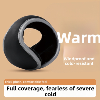 Zimné chrániče uší pre dospelých, unisex, zadné upevnenie, minimalistický štýl, polyestrové vlákno, vonkajšie použitie, teplé